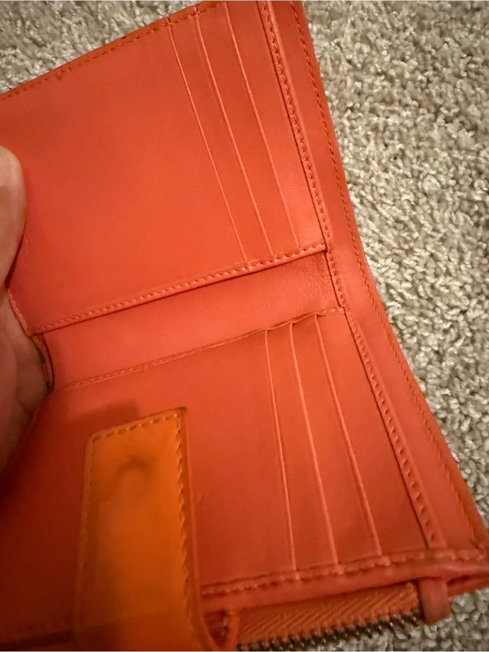 Dior Quilted Wallet with Keychain